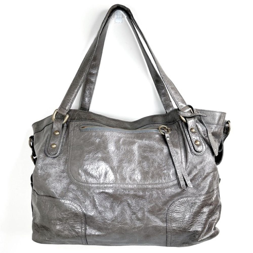 Women’s Abro Shoulder Bag Crossbody Handbag Tote Genuine Leather Snap Closure